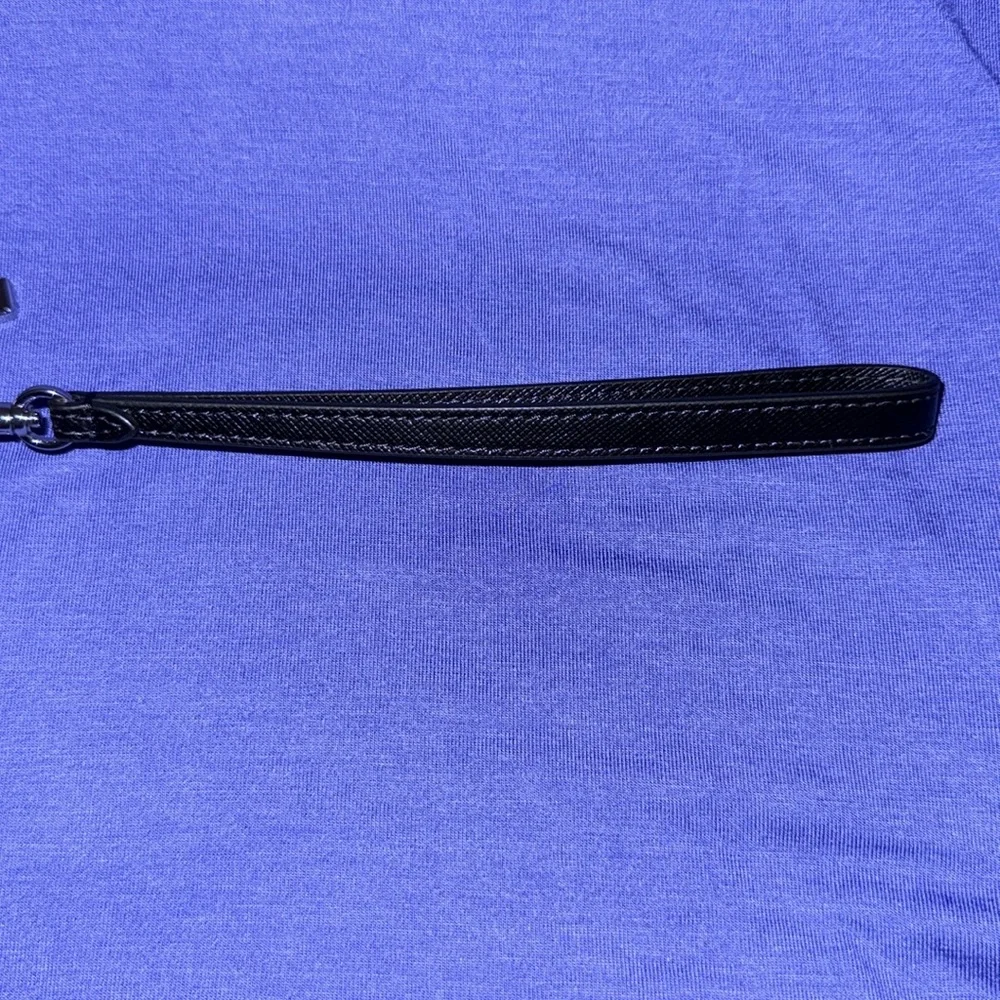 kate spade Black, White and Gray double zip Wristlet